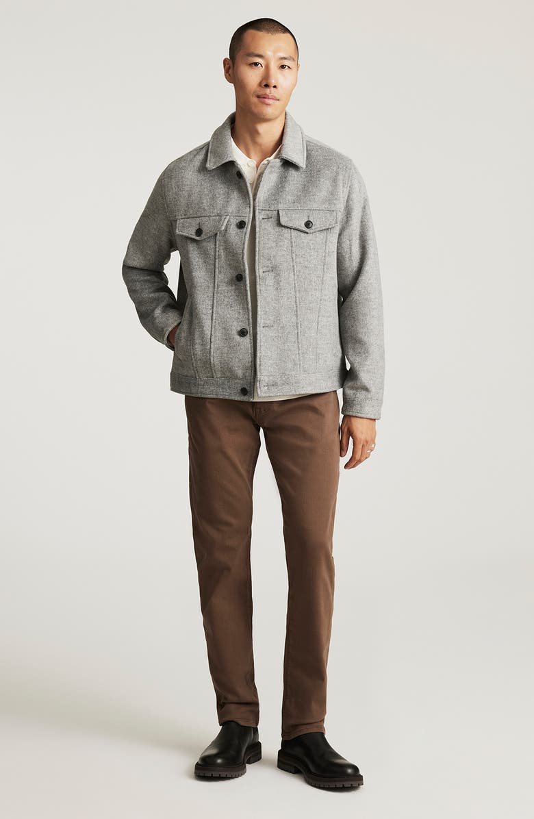 Mavi Jeans Marcus Slim Straight Leg Jeans, Alternate, color, Mocha Supermove