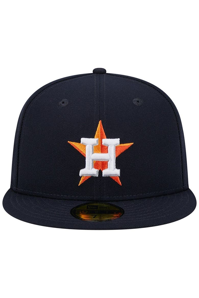 Men's New Era Navy Houston Astros  2017 World Series Team Color 59FIFTY Fitted Hat, Alternate, color, Navy