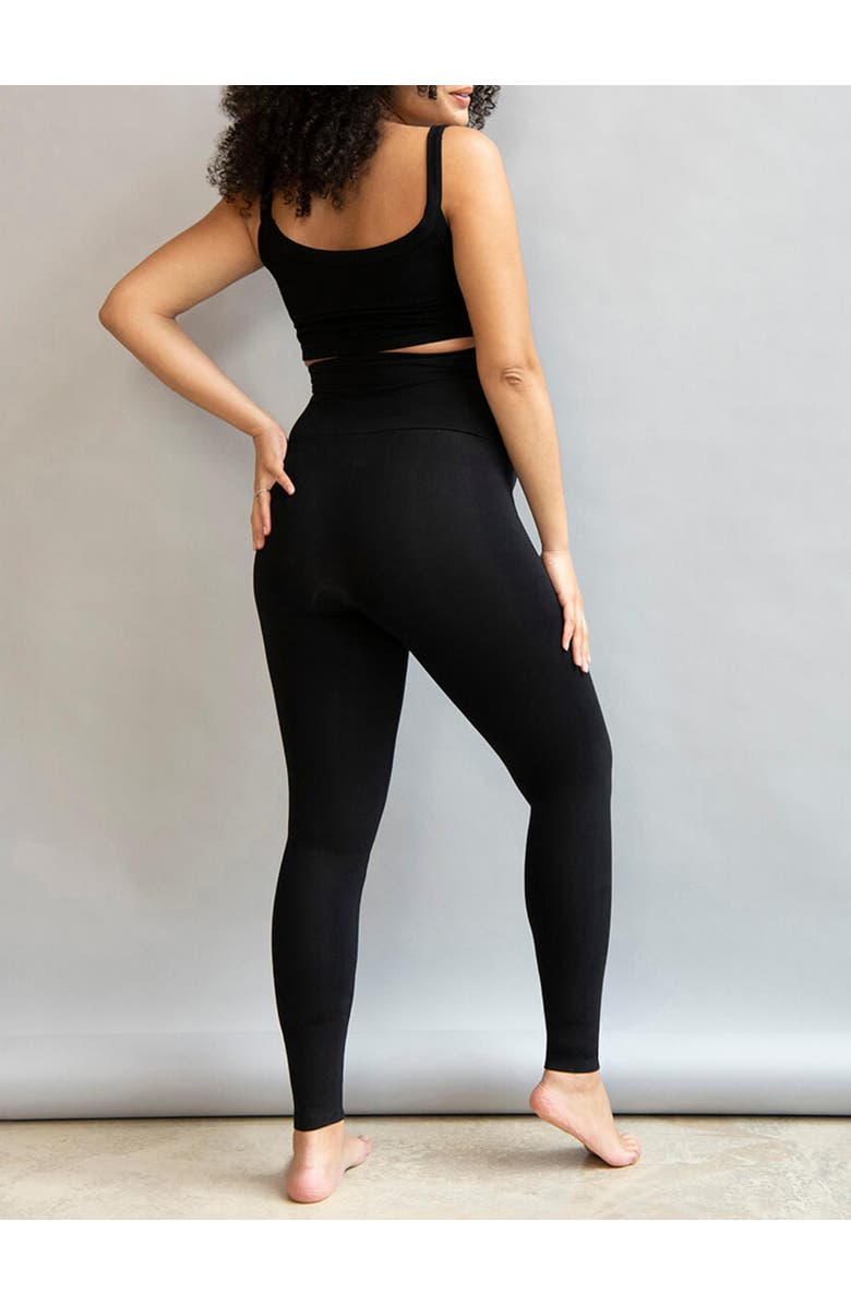 LOVALL Maternity Lightweight Leggings, Alternate, color, Black