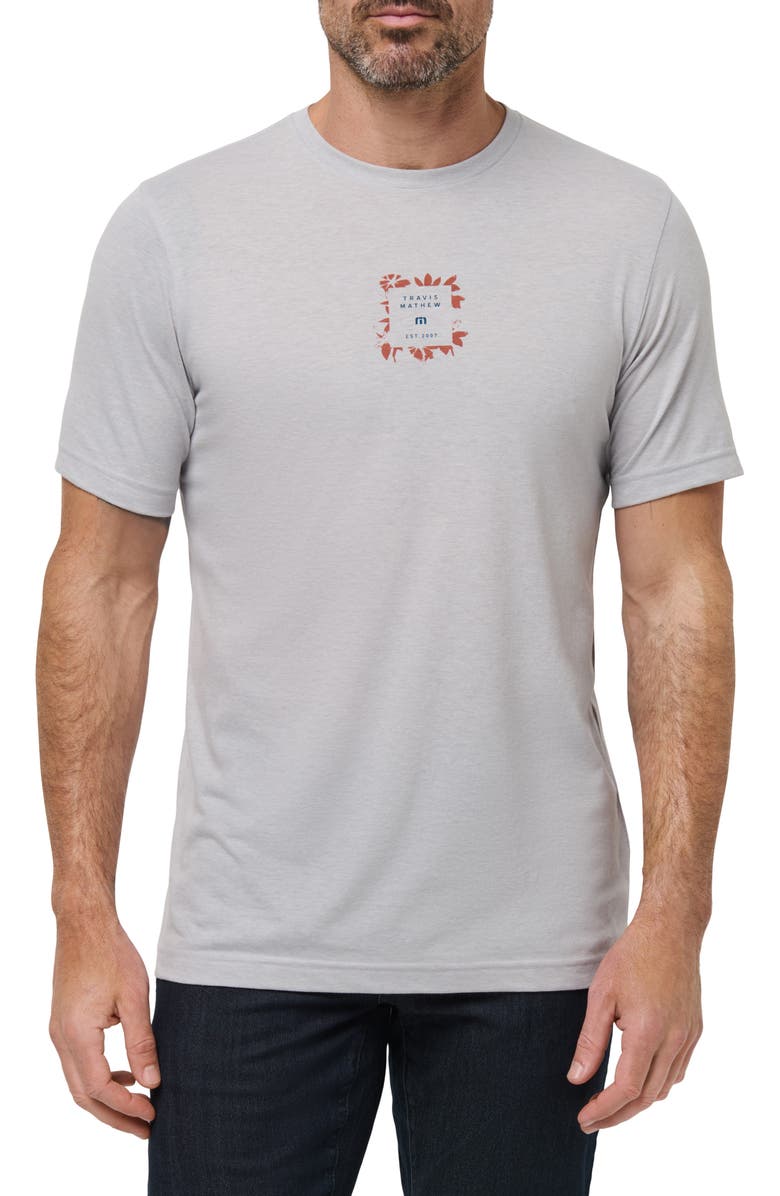 TravisMathew Short Layover Graphic T-Shirt, Main, color, 