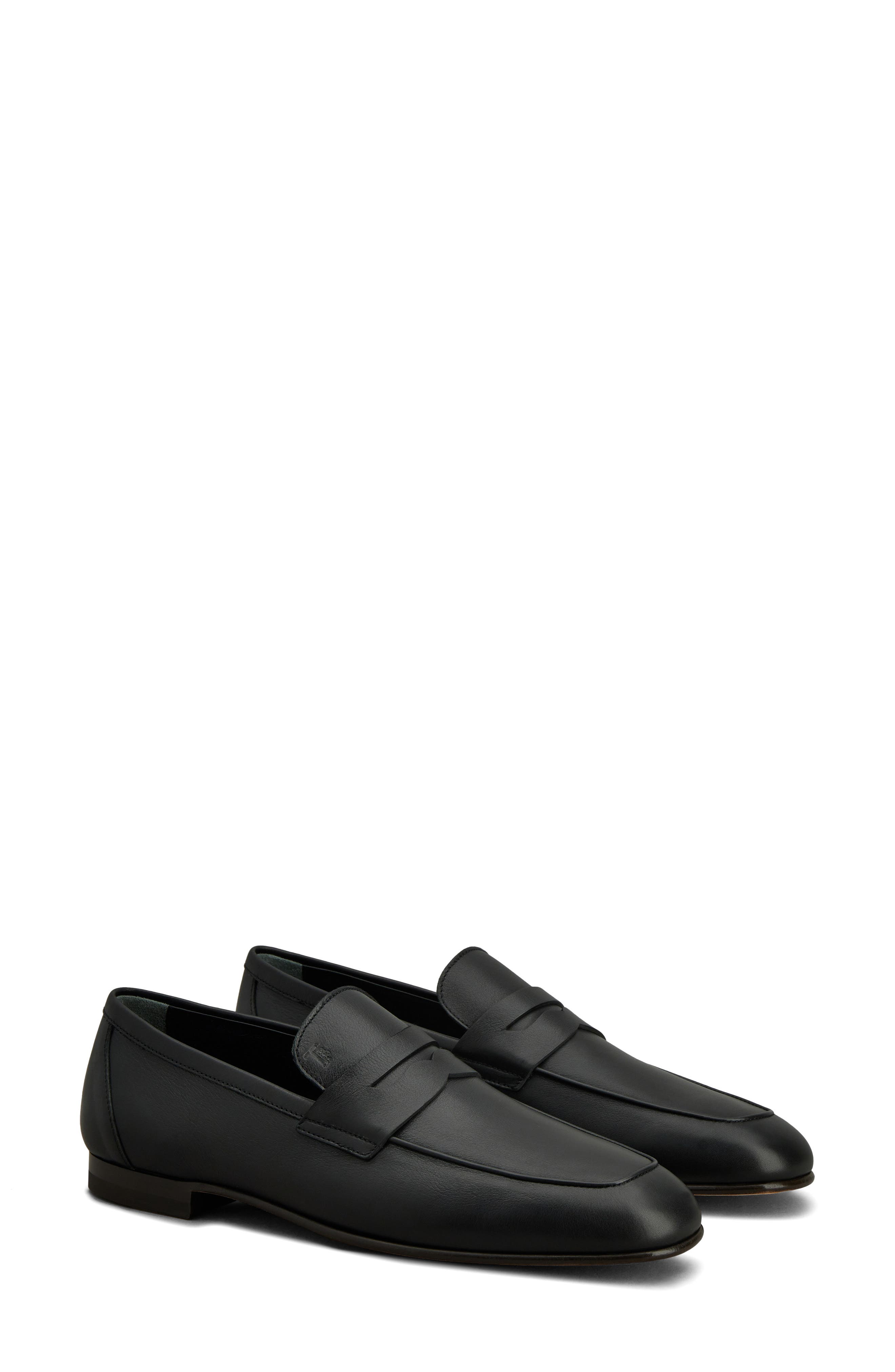 Tod's Deconstructed Penny Loafer, Main, color, Nero