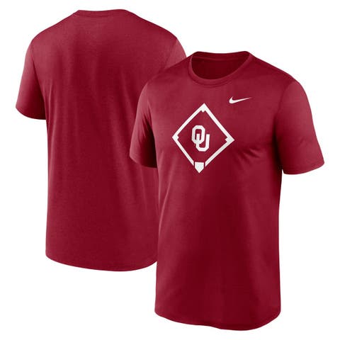 Men
s Nike Crimson Oklahoma Sooners Legend Baseball Icon Performance T-Shirt