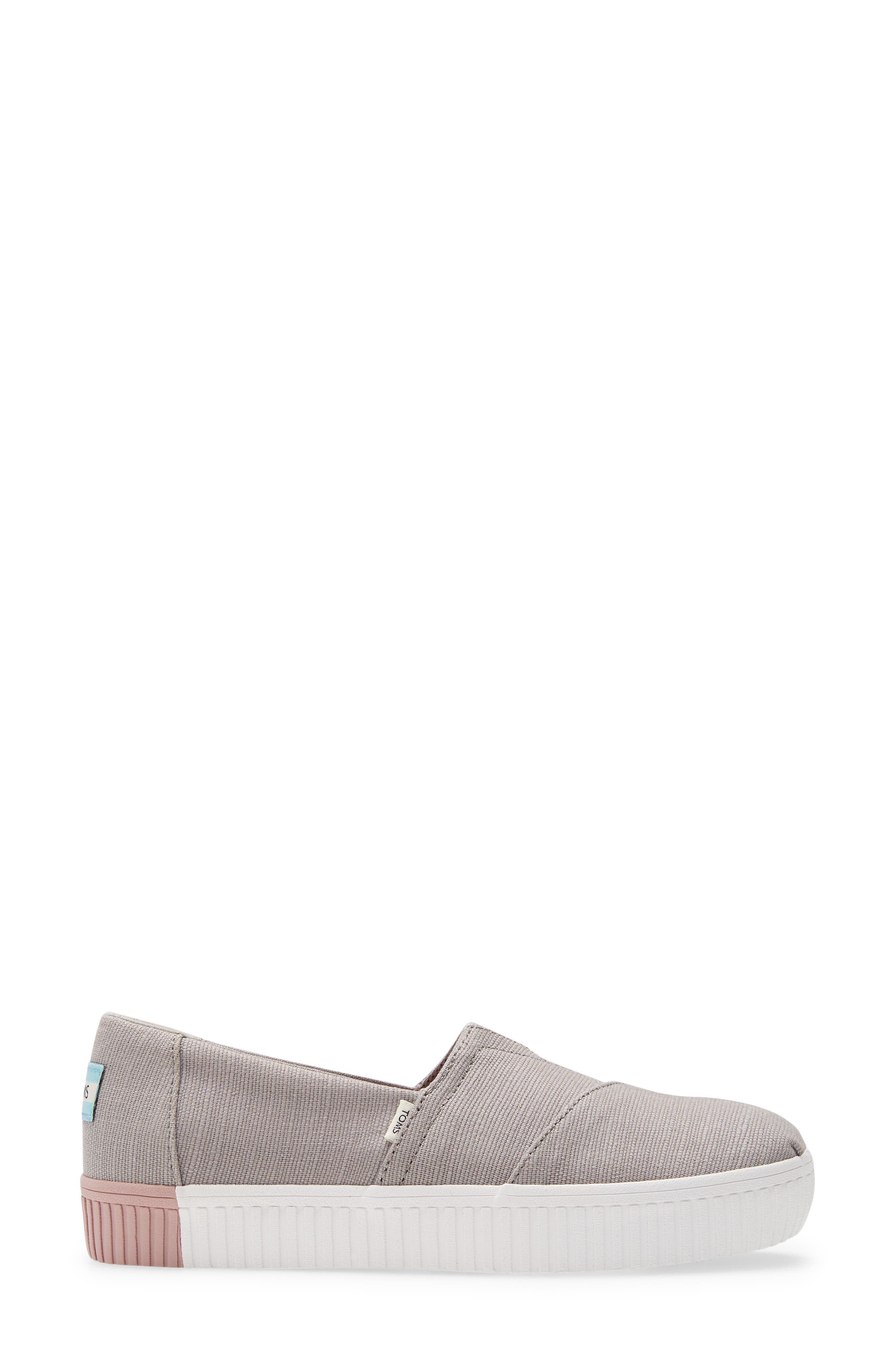 TOMS Tie Dye Canvas Slip-On, Alternate, color, 