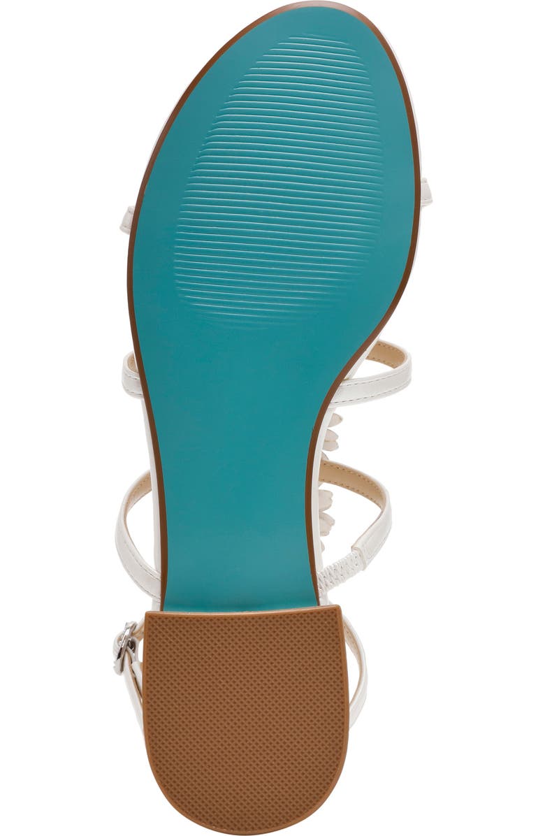 Betsey Johnson Joyce Ankle Strap Sandal, Alternate, color, Ivory