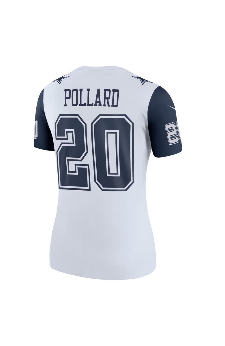 Nike Women's Nike Tony Pollard White Dallas Cowboys Legend Player Performance Top, Alternate, color,