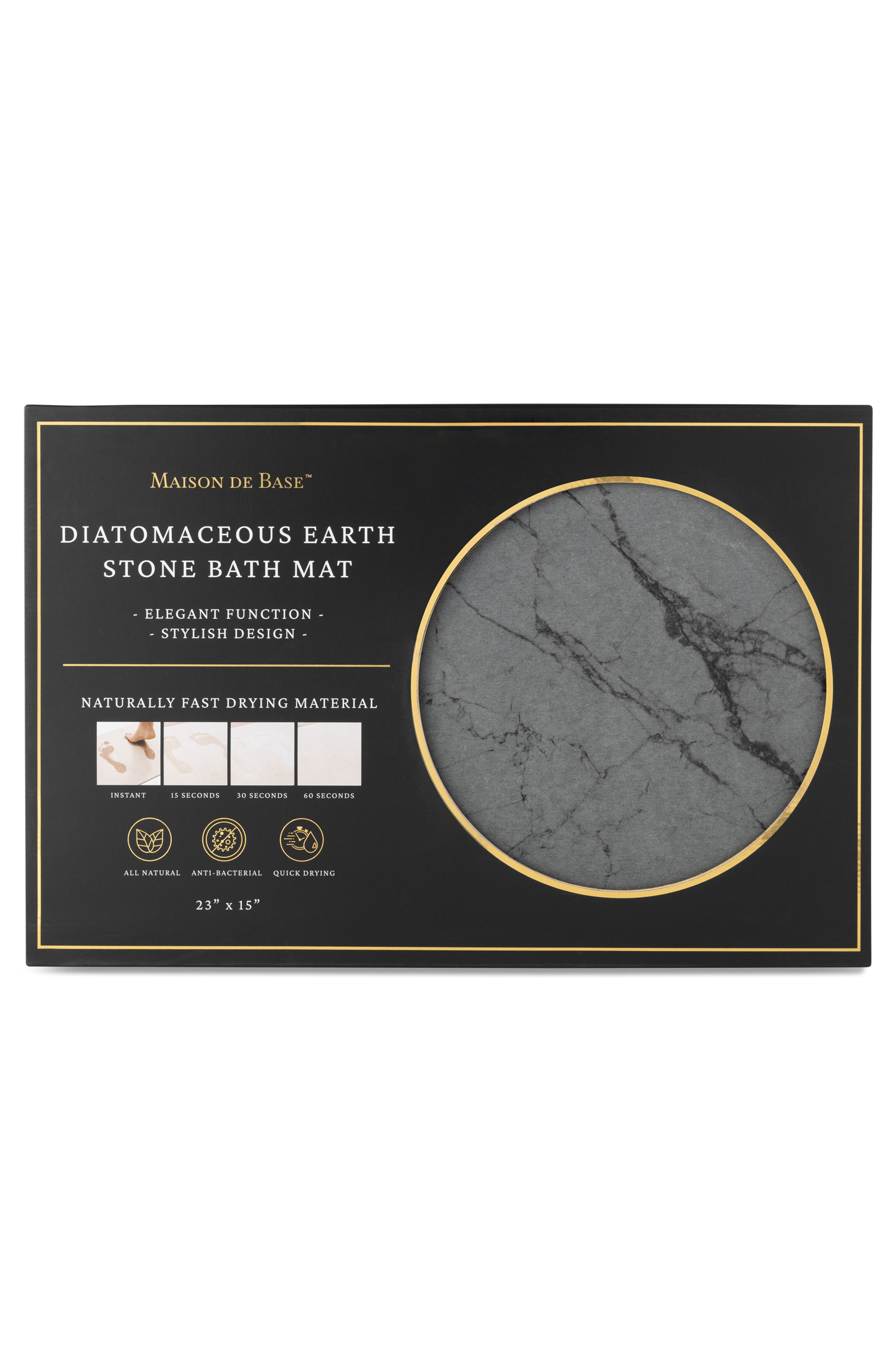 Diatomaceous Earth Stone Bath Mat