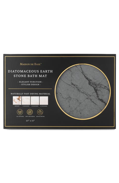 Diatomaceous Earth Stone Bath Mat