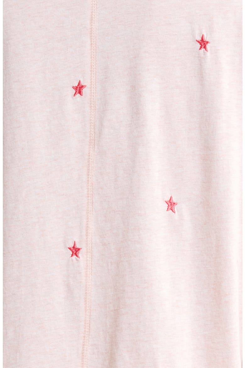 Jada Organic Cotton Pajamas, Alternate, color, ROSEWATER/ GERANIUM