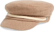 Vince Camuto Nubby Tweed Captain Cap