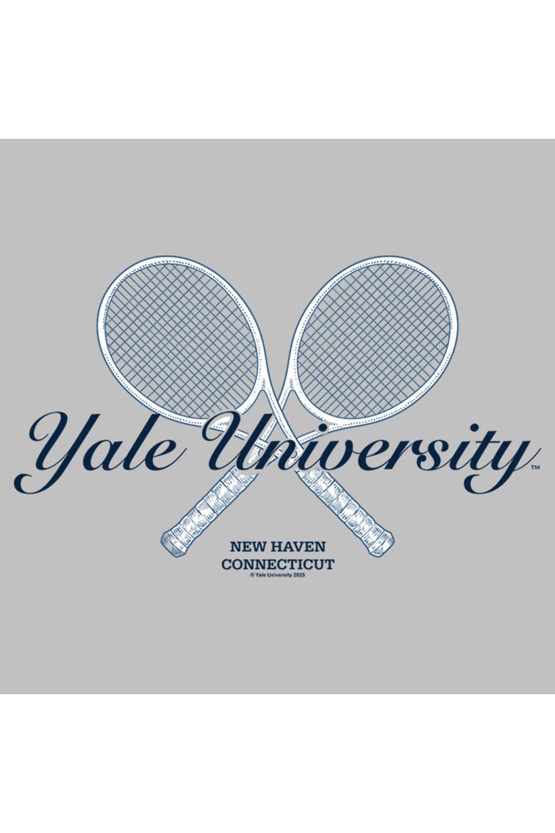 Women's Yale University New Haven University Racket  Graphic T-Shirt, Alternate, color, Athletic Heather