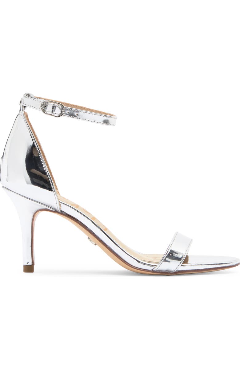 Sam Edelman Patti Ankle Strap Sandal, Alternate, color, Soft Silver