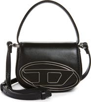 DIESEL® X-Small 1DR Leather Crossbody Bag