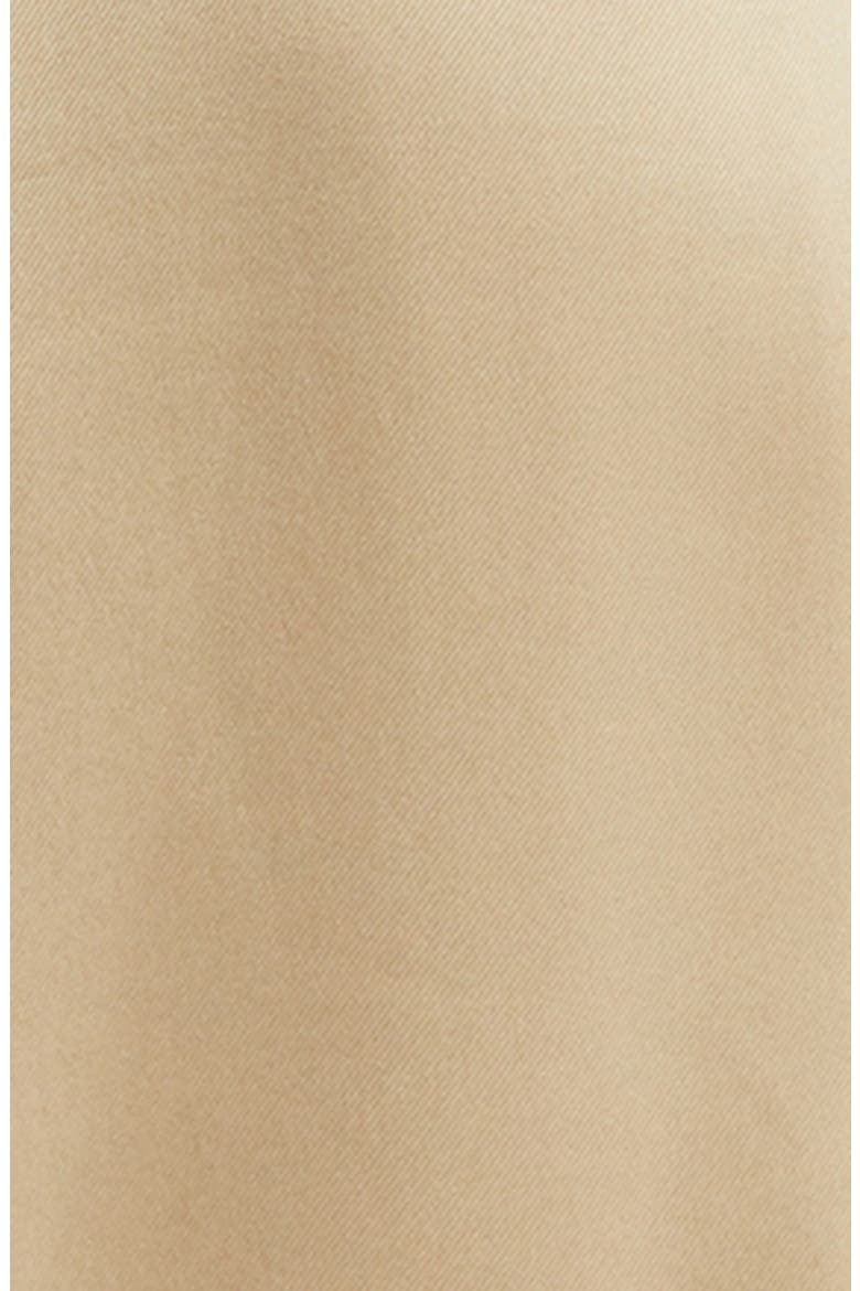 Rebellion Long Sleeve Twill Midi Dress, Alternate, color, CHAMPAGNE