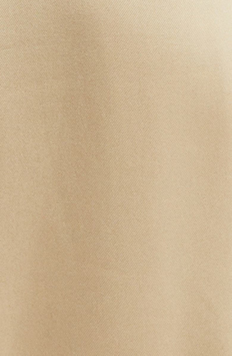 Zimmermann Rebellion Long Sleeve Twill Midi Dress, Alternate, color, Champagne