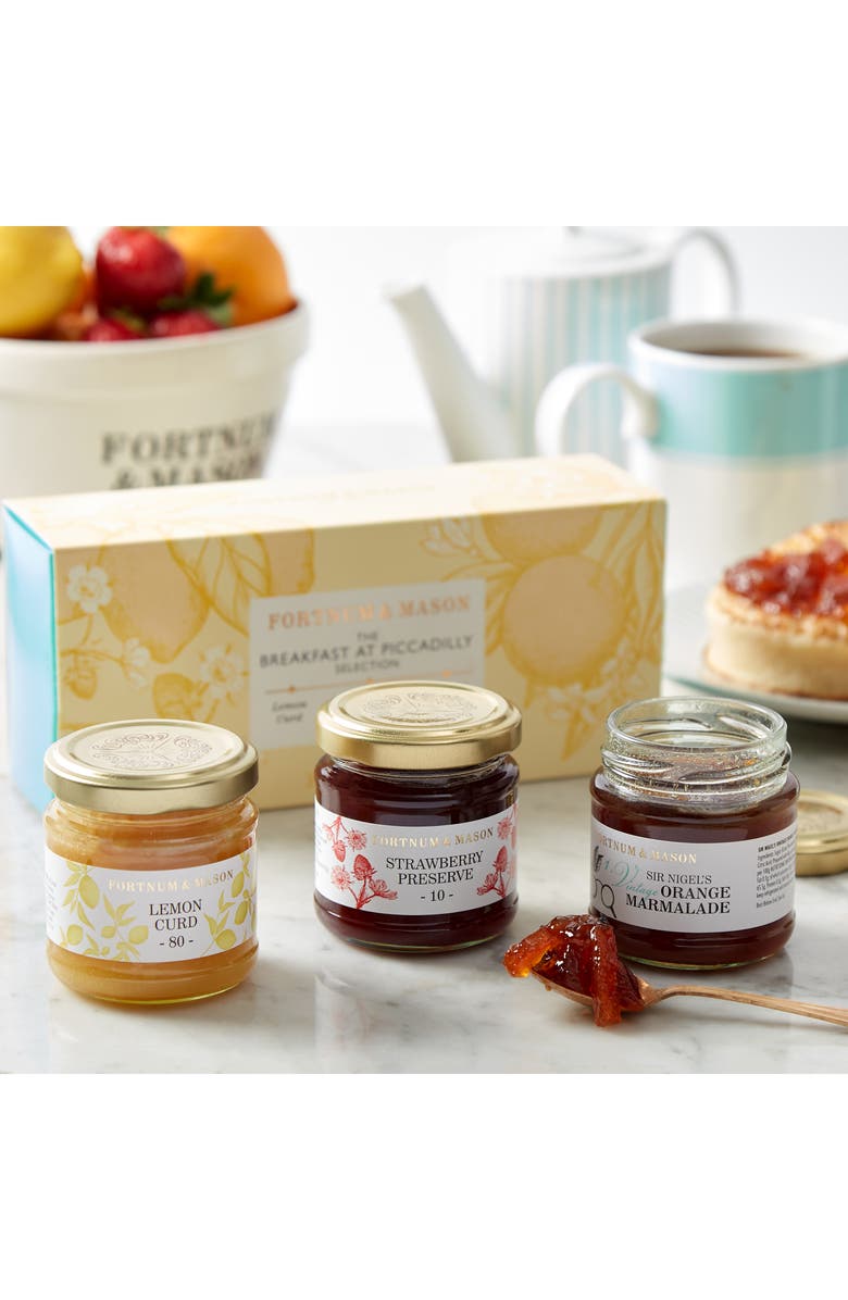 Fortnum & Mason Set of 3 British Marmalades, Alternate, color, Multi