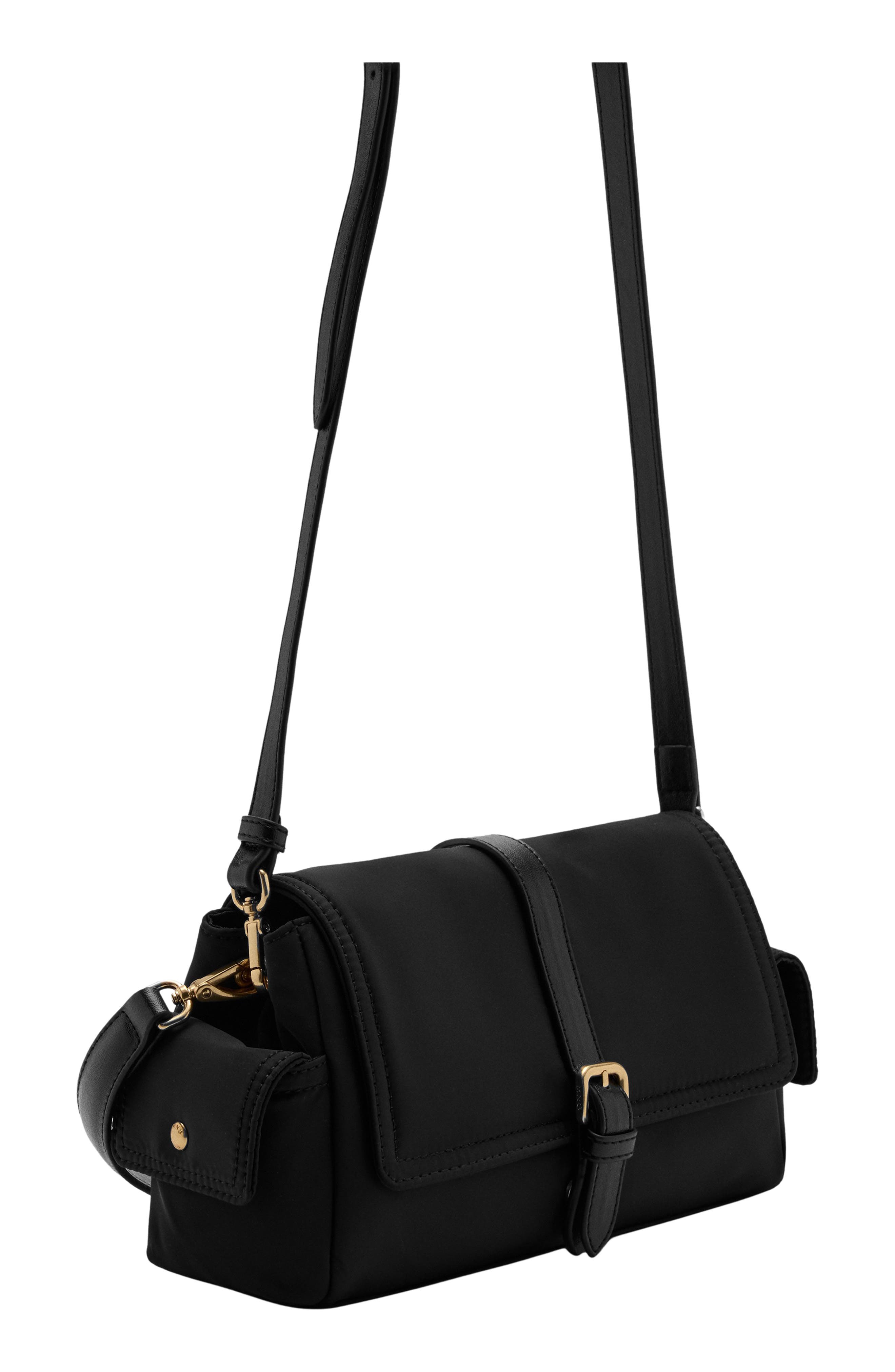 Nuovo Shoulder Bag, Alternate, color, BLACK