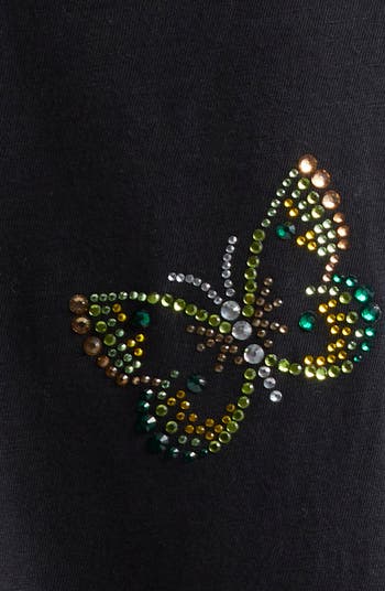 Cinq à Sept Butterfly Love Letter Embellished Cotton Graphic