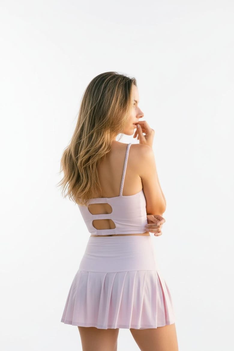 Pause Bustier Top, Alternate, color, Baby Pink