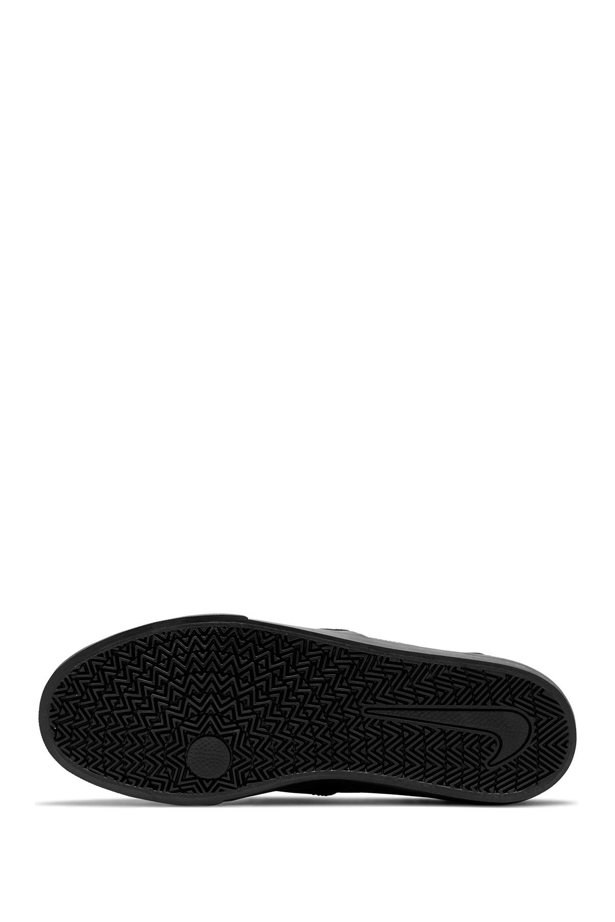 SB Charge Slip-On Sneaker, Alternate, color, 003 BLACK/BLACK