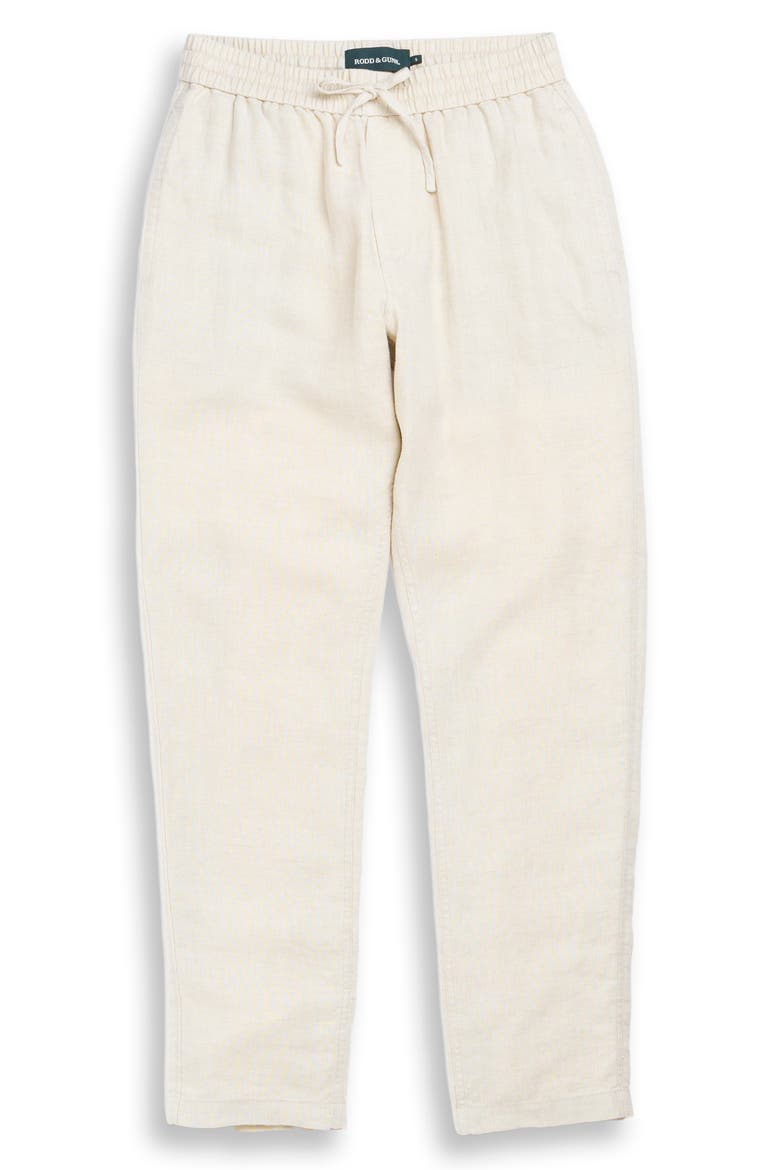 Linen Resort Pants, Alternate, color, OATMEAL