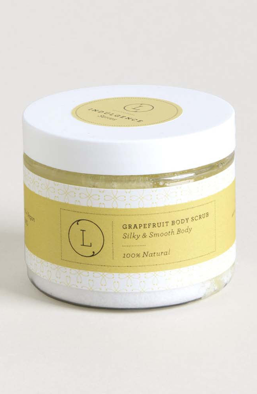 Lizush Grapefruit Body Salt Scrub Moisturizing And Fresh In Grapefruit