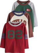 NEXT Kids' 3-Pack Assorted T-Shirts