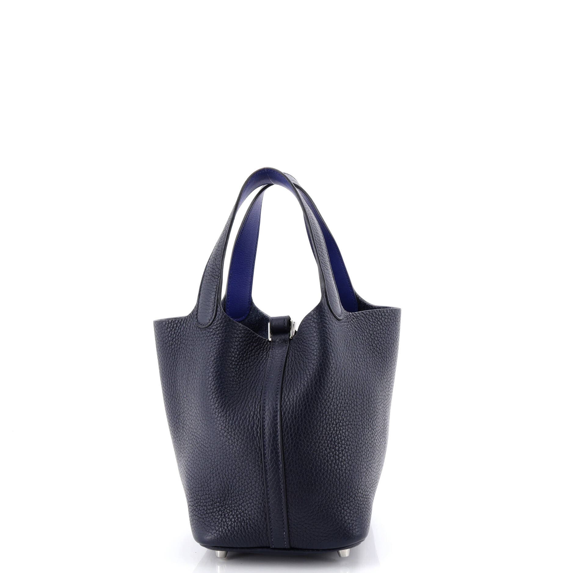 Pre-Owned Hermes Picotin Lock Bag Clemence PM, Alternate, color, 