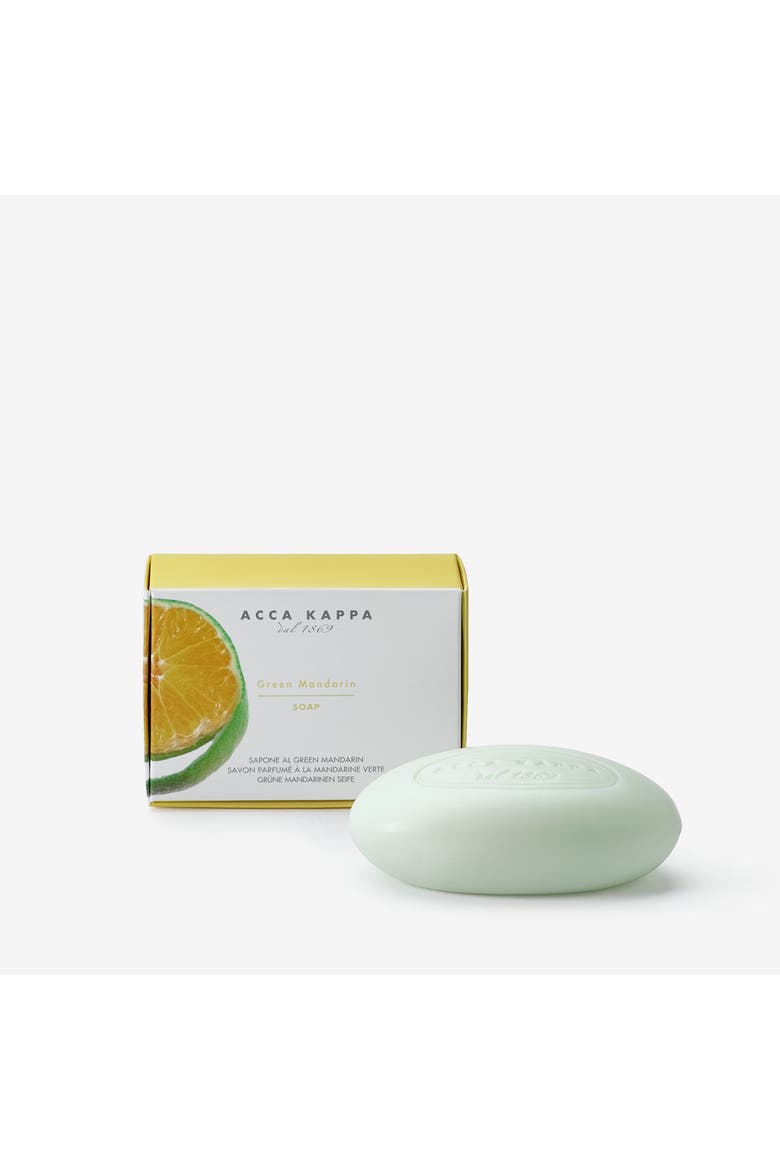 Green Mandarin Soap, Main, color, White