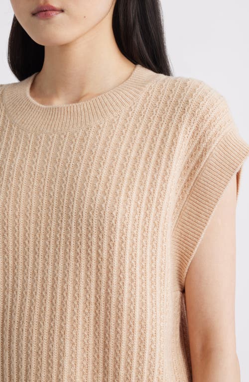 Paige Nepheli Sweater Vest In Neutral