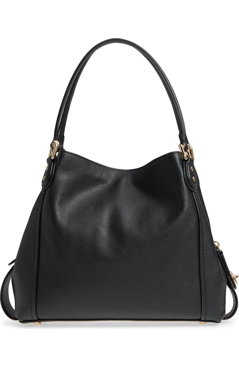 COACH Edie 31 Pebbled Leather Shoulder Bag, Alternate, color,