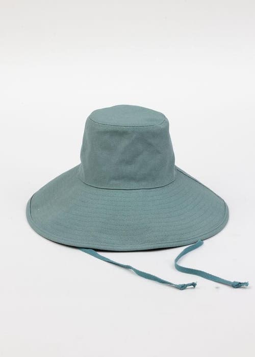 Hat Attack Livvy Canvas Sunhat In Denim