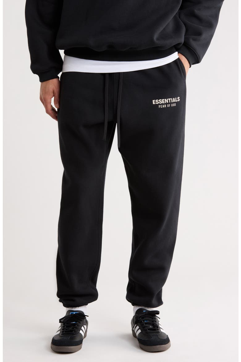 Classic Fleece Sweatpants, Main, color, BLACK