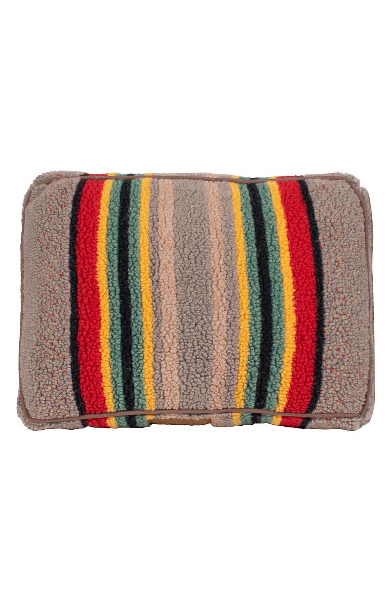 Pendleton Vintage Camp Napper Pet Bed, Alternate, color, Mineral Umber