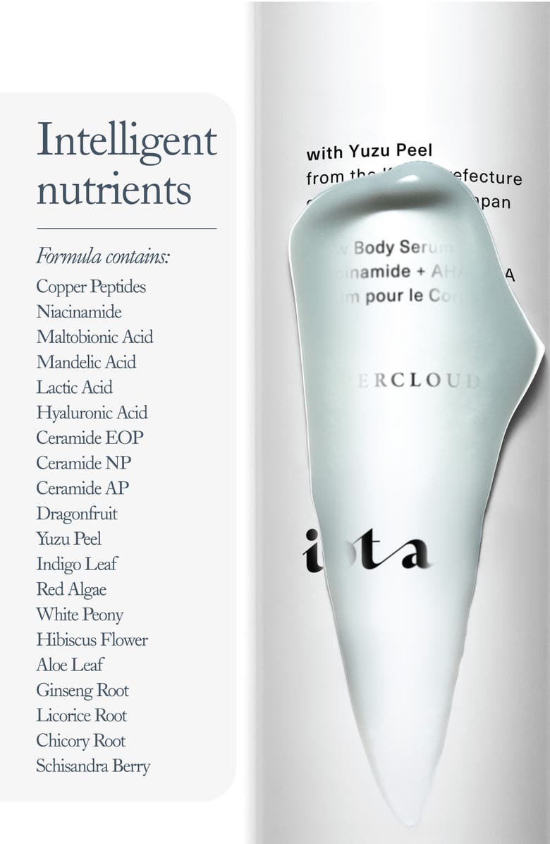 Iota Superplant Body Serum+ with 2% Niacinamide, Alternate, color, White