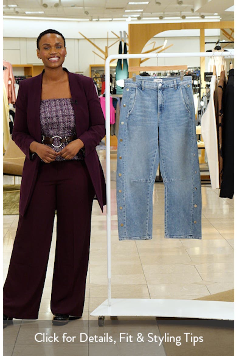 Franke Studded Barrel Leg Jeans video