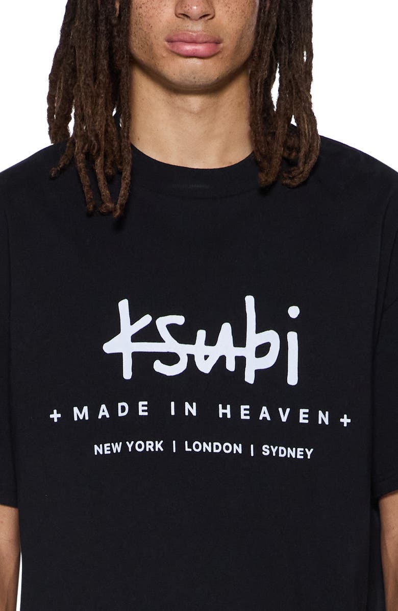 Ksubi Plated Biggie Graphic T-Shirt, Alternate, color, Black