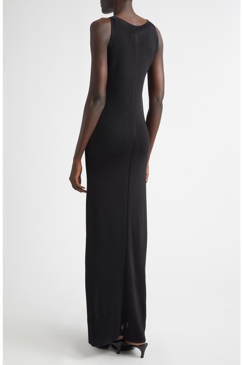 Pablo Sleeveless Maxi Dress, Alternate, color, BLACK
