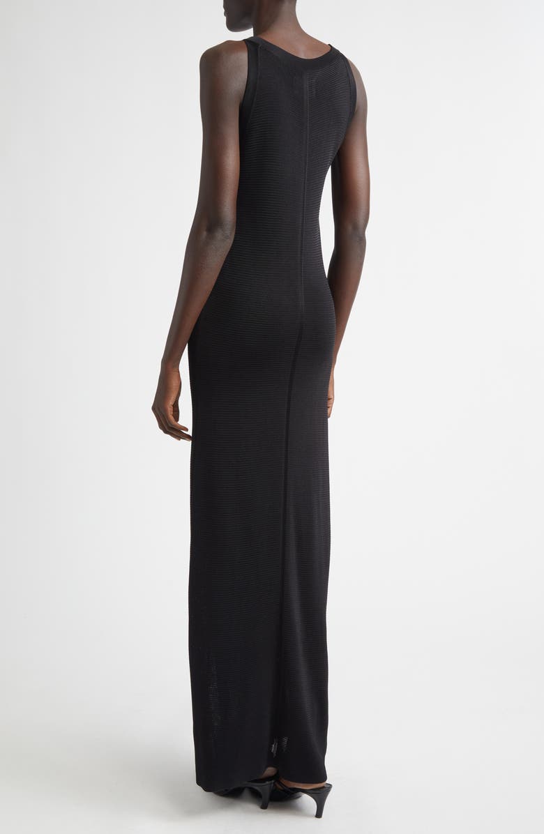 LOULOU DE SAISON Pablo Sleeveless Maxi Dress, Alternate, color, Black