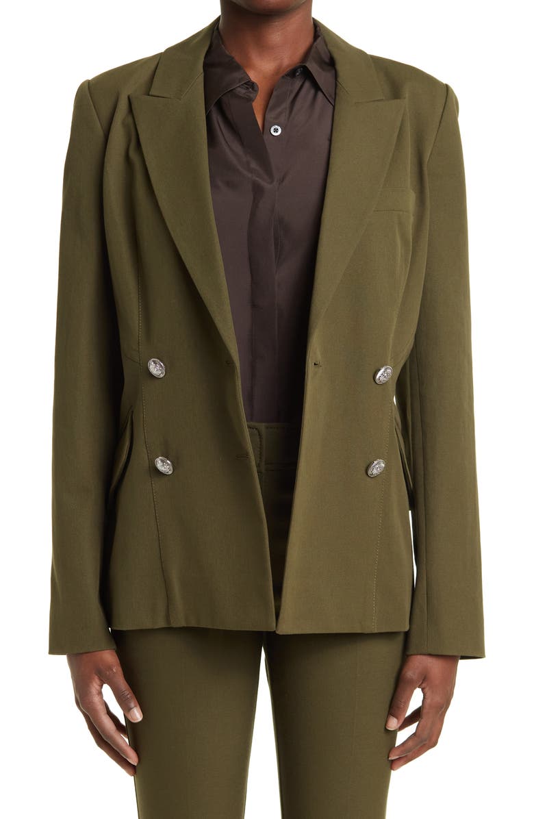 Derek Lam 10 Crosby Rodeo Double Breasted Blazer, Main, color, 