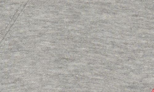 Free People Fp Movement On Your Mark Logo Embroidered French Terry Sweatshirt In Gray