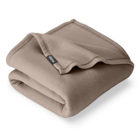 Lightweight Polar Fleece Throw Blanket