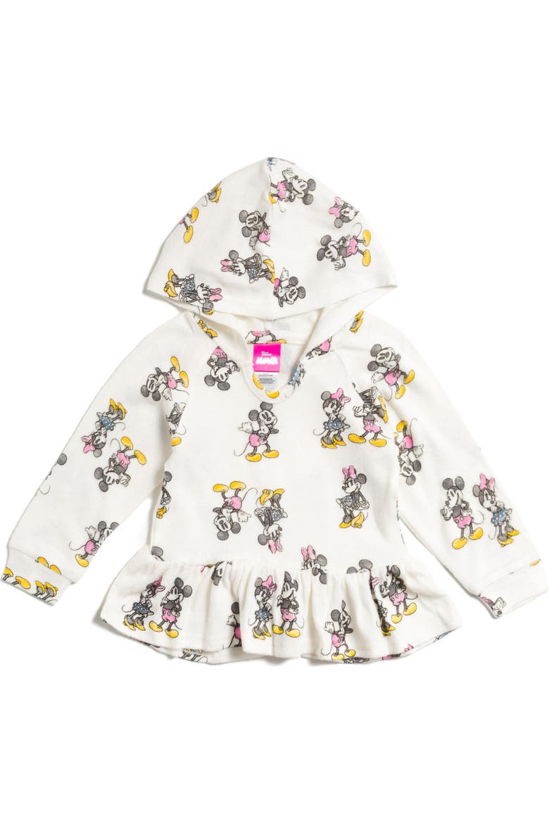 Mickey Mouse & Friends 2-Piece Hoodie and Pants Set, Alternate, color, White Mickey Minnie