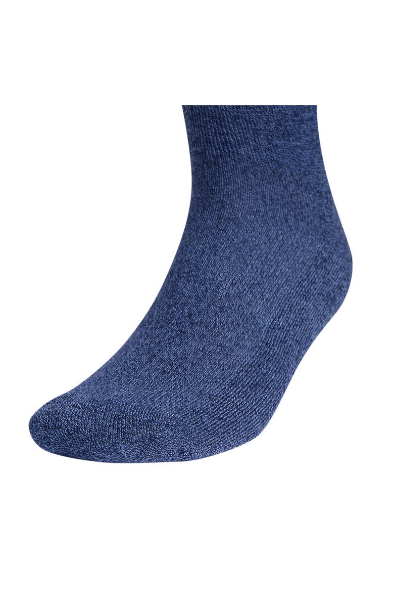 adidas Athletic Cushioned Crew Socks - Pack og 6, Alternate, color, Navy