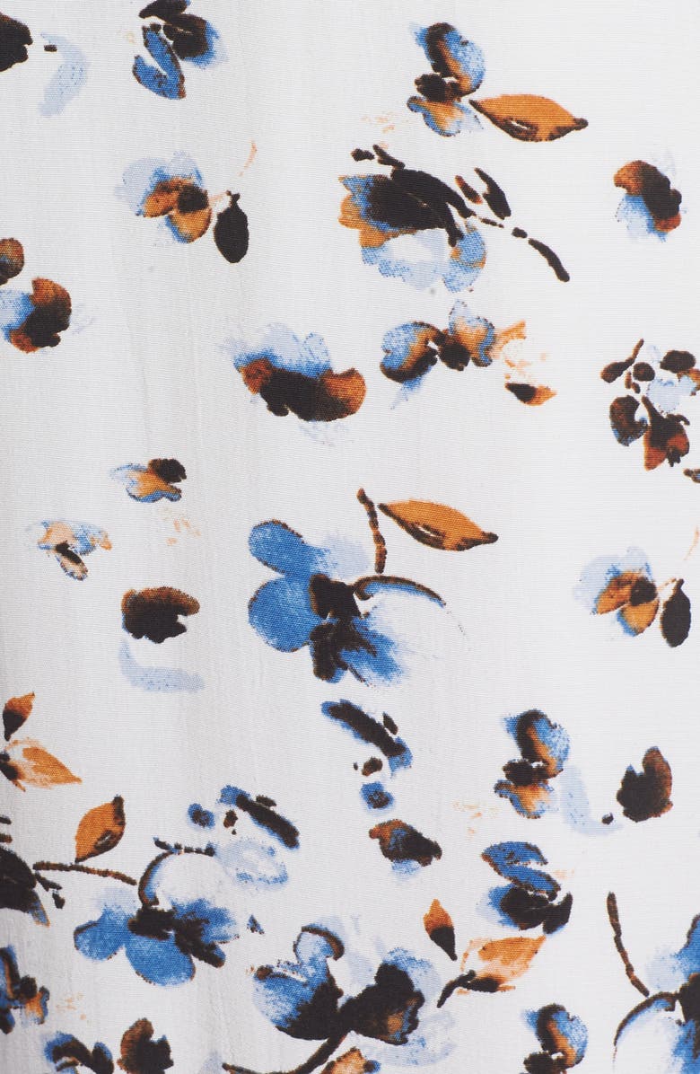 Treasure & Bond Print Ruffle Maxi Dress, Alternate, color,