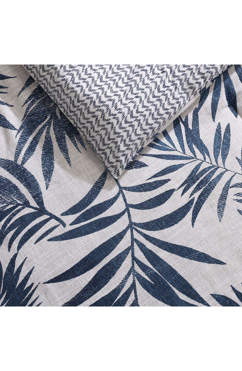 Nautica Marina Leaf Cotton Comforter Set, Alternate, color, White/ Navy