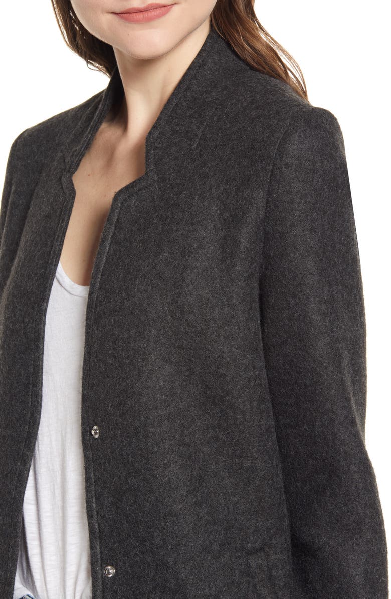 VERO MODA Katrine Brushed Fleece Jacket, Alternate, color, 