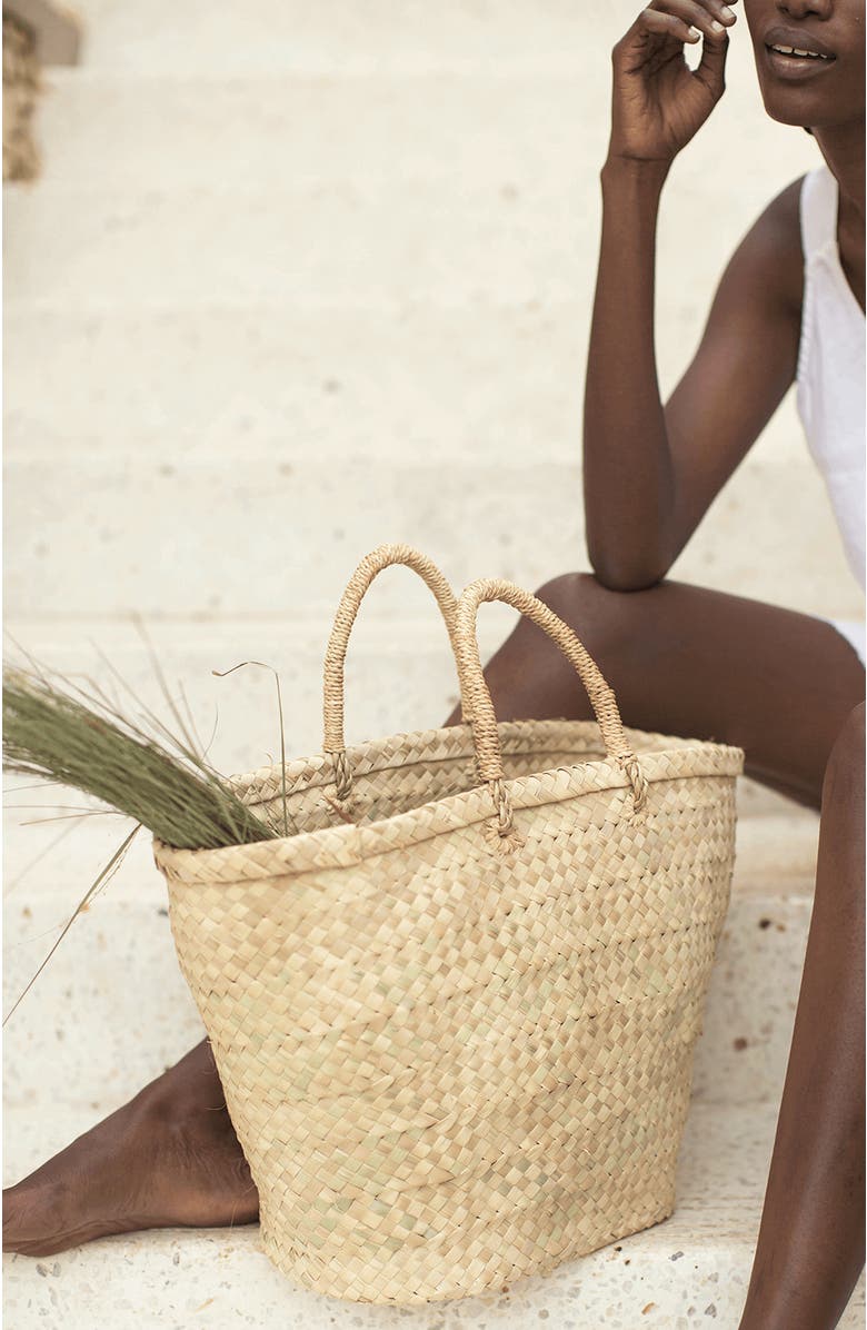 indego africa Palm Tote, Alternate, color, Natural