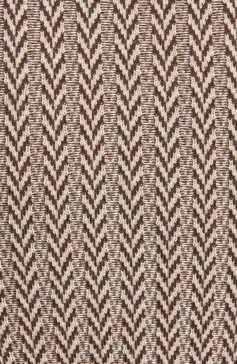 Polo Ralph Lauren Herringbone Puff Sleeve Merino Wool Sweater, Alternate, color, 