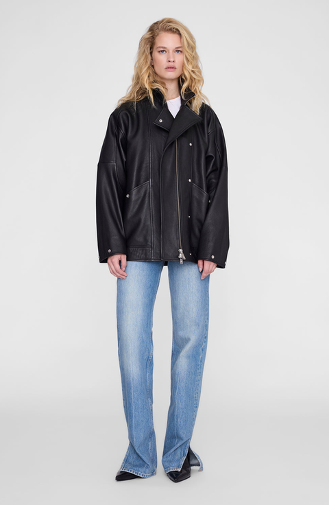 Sandy Leather Jacket