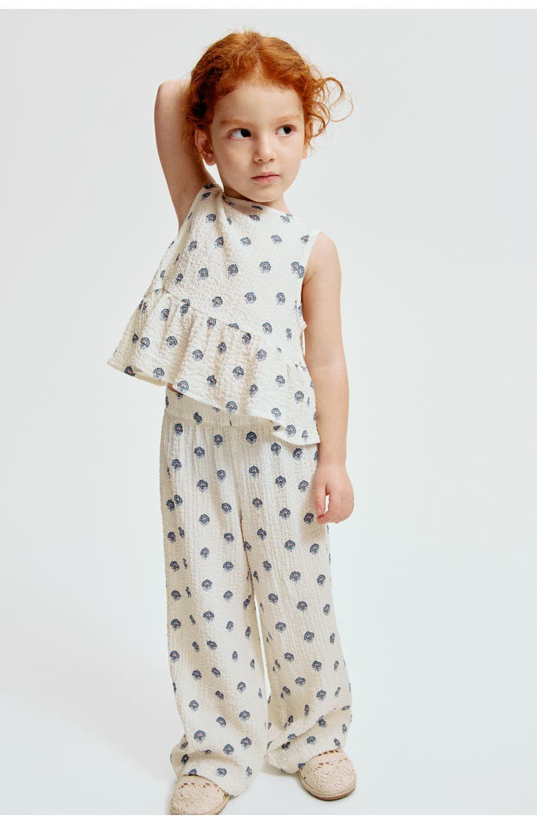 H&M 2-piece Crinkled Jersey Set, Alternate, color, 